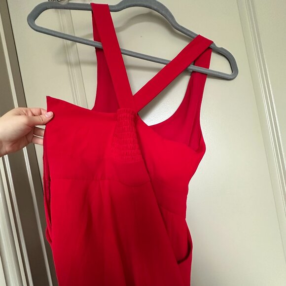 Tahari Romper, 10, Female, Red - Picture 2 of 3